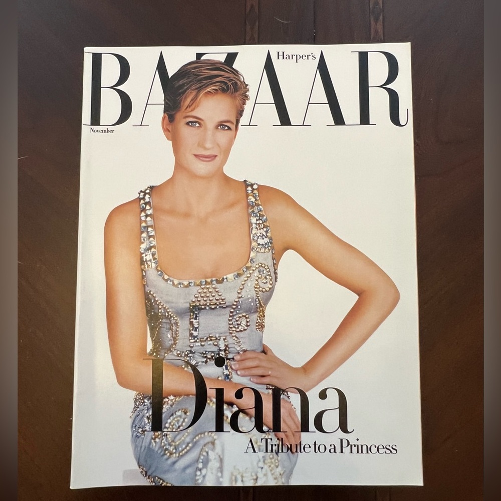 Harper’s Bazaar November 1997 Issue Diana A Tribute to a Princess